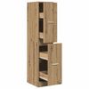 vidaXL Apothekerschrank Artisian Oak 30x41x144,5 cm Holzwerkstoff