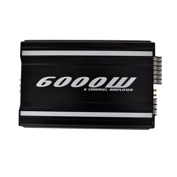 Auto Endstufe Verst&auml;rker 6-Kanal 6x50W