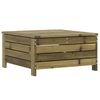 vidaXL Gartenhocker 62x63,5x32 cm Kiefernholz Imprägniert