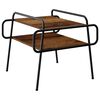 vidaXL Couchtisch Altholz 60 x 60 x 51 cm Holzwerkstoff