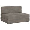 vidaXL Klappsofa Bett Hellgrau 70 x 72 x 60 cm Stoff