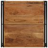 vidaXL Couchtisch 80x80x35 cm Massivholz Akazie