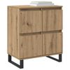 vidaXL Sideboard 2 pcs Artisan-Eiche 60 x 35 x 70 cm