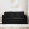 vidaXL Sofa Schwarz Gesamtabmessungen: 158 x 78 x 80 cm (B x T x H)