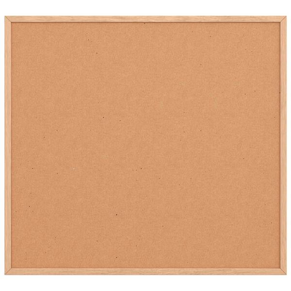 vidaXL Korktafel mit Rahmen aus massivem Kiefernholz 60 x 55 cm