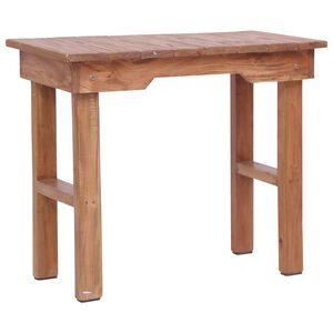 vidaXL Beistelltisch 70 x 35 x 60 cm Massivholz Mahagoni