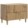 vidaXL Nachttisch Artisan-Eiche 62 x 34,5 x 48 cm Holzwerkstoff