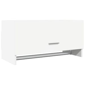 vidaXL Kleiderschrank Wei&szlig; 70x32,5x35 cm Holzwerkstoff