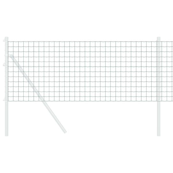 vidaXL Eurozaun Grün 0.4 x 50 m PVC-beschichtetes Eisen