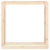 vidaXL Kaminholzregal 100x25x100 cm Massivholz Kiefer