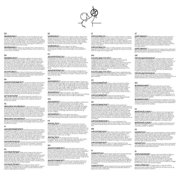 vidaXL Plissee Blau 45x200 cm Stoffbreite 44,4 cm Polyester