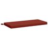 vidaXL Bankkissen SOEST 100 % Polyester Rot 60 x 40 x 5 cm