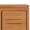 vidaXL TV-Schrank 110 x 30 x 40 cm Teak Massivholz
