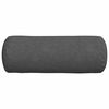 vidaXL Bolsterkissen 2 St&uuml;ck Dunkelgrau &Oslash; 25 x 70 cm Cordstoff
