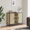 vidaXL Sideboard Sonoma-Eiche 92x35x76 cm Holzwerkstoff