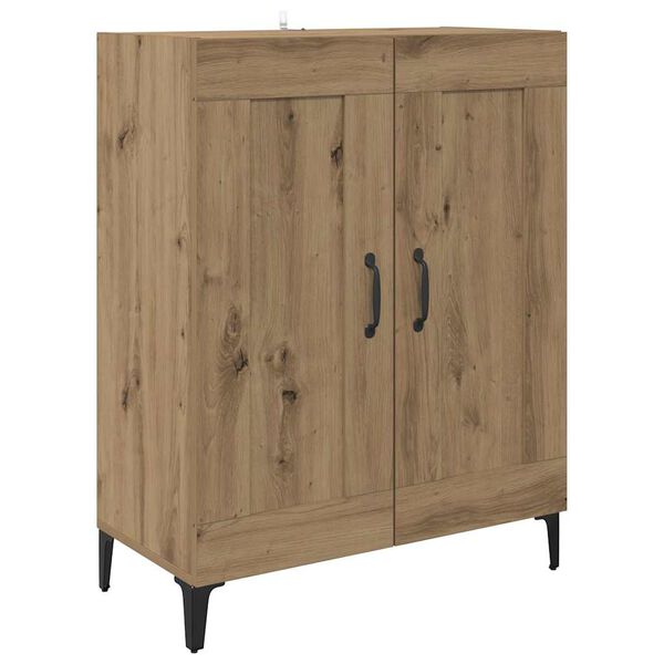 vidaXL Sideboard Artisan-Eiche 69,5 x 34 x 90 cm Holzwerkstoff