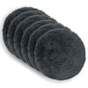 vidaXL Kissen mit Kissen HEERLEN 6 Stk. Anthrazit PV Fleece