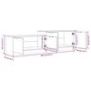 vidaXL TV-Schrank Schwarz 158,5x36x45 cm Holzwerkstoff