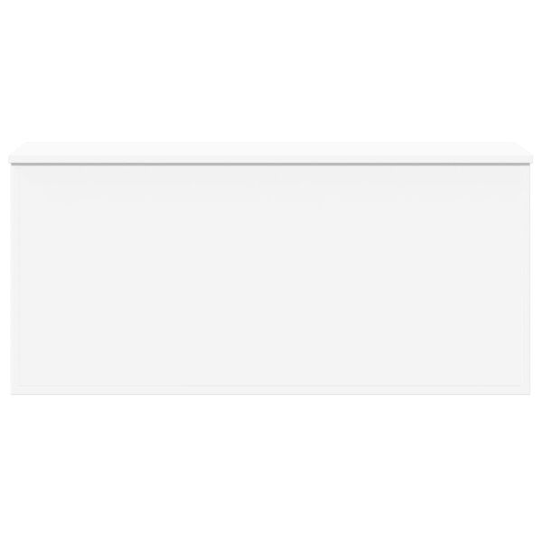 vidaXL Truhe Weiß 100x42x46 cm Holzwerkstoff