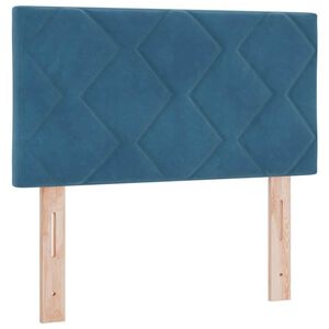 vidaXL Kopfteil Dunkelblau 80 cm Samt