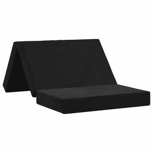 vidaXL Klappsofa Bett 80 x 67 x 45 cm Schwarz