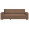 vidaXL 3-Sitzer-Sofa Braun 180 cm Stoff