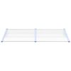vidaXL Türvordach Grau und Transparent 199x90 cm Polycarbonat