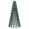 vidaXL LED-Weihnachtsbaum EKENAS 150 cm 240 LEDs Kaltwei&szlig; Stahl Gr&uuml;n