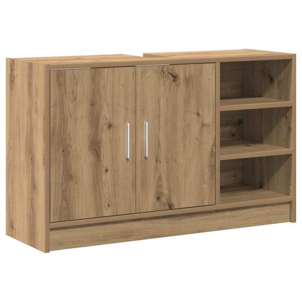 vidaXL Badezimmerschrank Artisan-Eiche 90 x 29 x 55 cm Holzwerkstoff