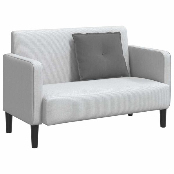 vidaXL R&uuml;ckenkissen Dunkelgrau 60 x 50 cm Mikrofaserstoff