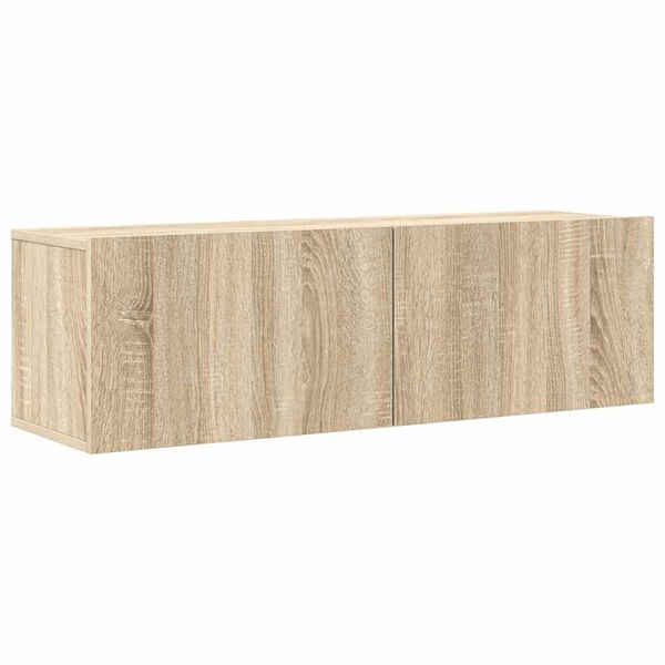 vidaXL 6-tlg. TV-Schrank-Set Sonoma-Eiche Holzwerkstoff