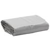 vidaXL Abdeckplane Grau &Oslash; 2,6 m 650 g/m&sup2;