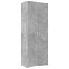 vidaXL Highboard Betongrau 70x42,5x185 cm Holzwerkstoff