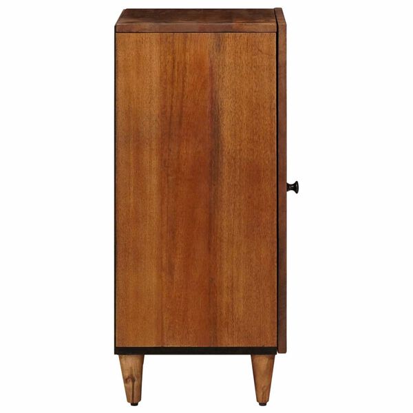 vidaXL Sideboard mit Speicher Walnuss 40 x 33 x 75 cm Massivholz Mango