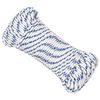 vidaXL Mehrzweck-Allzweckseil 4 mm 50 m Wei&szlig; und Blau PP