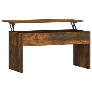 vidaXL Couchtisch R&auml;uchereiche 102x50,5x52,5 cm Holzwerkstoff