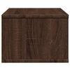 vidaXL Druckerständer Braun Eichen-Optik 40x32x22,5 cm Holzwerkstoff