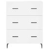 vidaXL Highboard Wei&szlig; 69,5x34x180 cm Holzwerkstoff