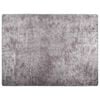 vidaXL Teppich Waschbar Grau 400x300 cm