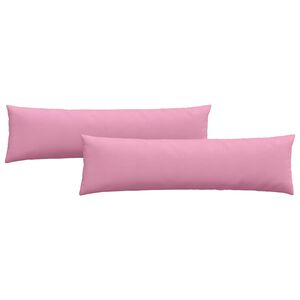 vidaXL Sofakissen 2 pcs Rosa 145 x 40 cm Stoff