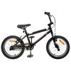 vidaXL BMX Rad 18 Zoll f&uuml;r 7-10 Jahre alt Schwarz