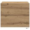 vidaXL Nachttisch 2 pcs Artisan-Eiche 50 x 39 x 41 cm Holzwerkstoff
