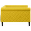 vidaXL Tagesbett Gelb 100x200 cm Samt