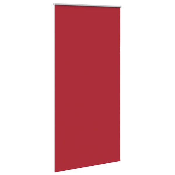 vidaXL Verdunkelungsrollo Rot 100x230cm Stoffbreite 95,7 cm Polyester