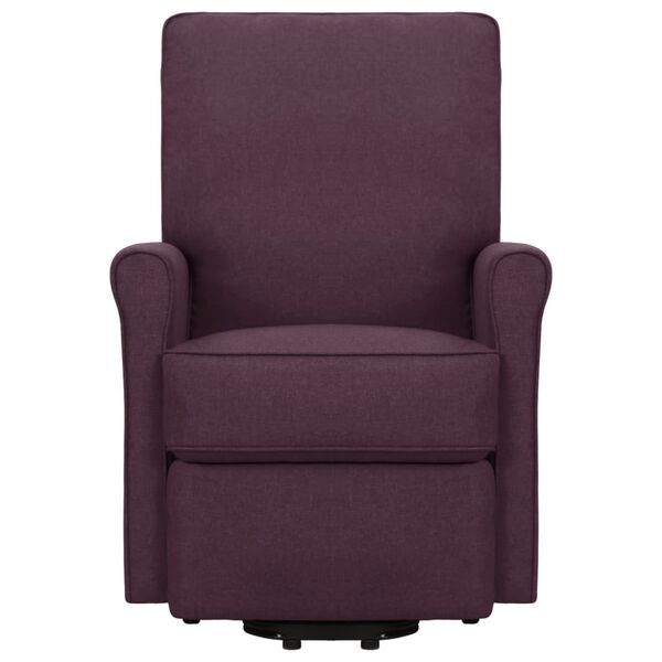 vidaXL Aufstehsessel Lila Stoff