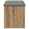 vidaXL Aufbewahrungsbank Artisan-Eiche 82 x 42 x 45 cm Holzwerkstoff
