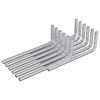 vidaXL Inbusschl&uuml;ssel 12 pcs Silber 32 x 86 mm Stahl