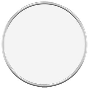 vidaXL Wandspiegel Silbern &Oslash; 20 cm Rund