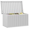 vidaXL Gartenbox Grau 129x67x65 cm
