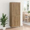 vidaXL Highboard Artisan-Eiche 69,5 x 34 x 90 cm Holzwerkstoff